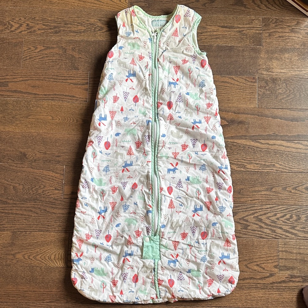 The Original Grobag Animals Woodland Travel Sleep Sack size 18-36 months 2.5 tog